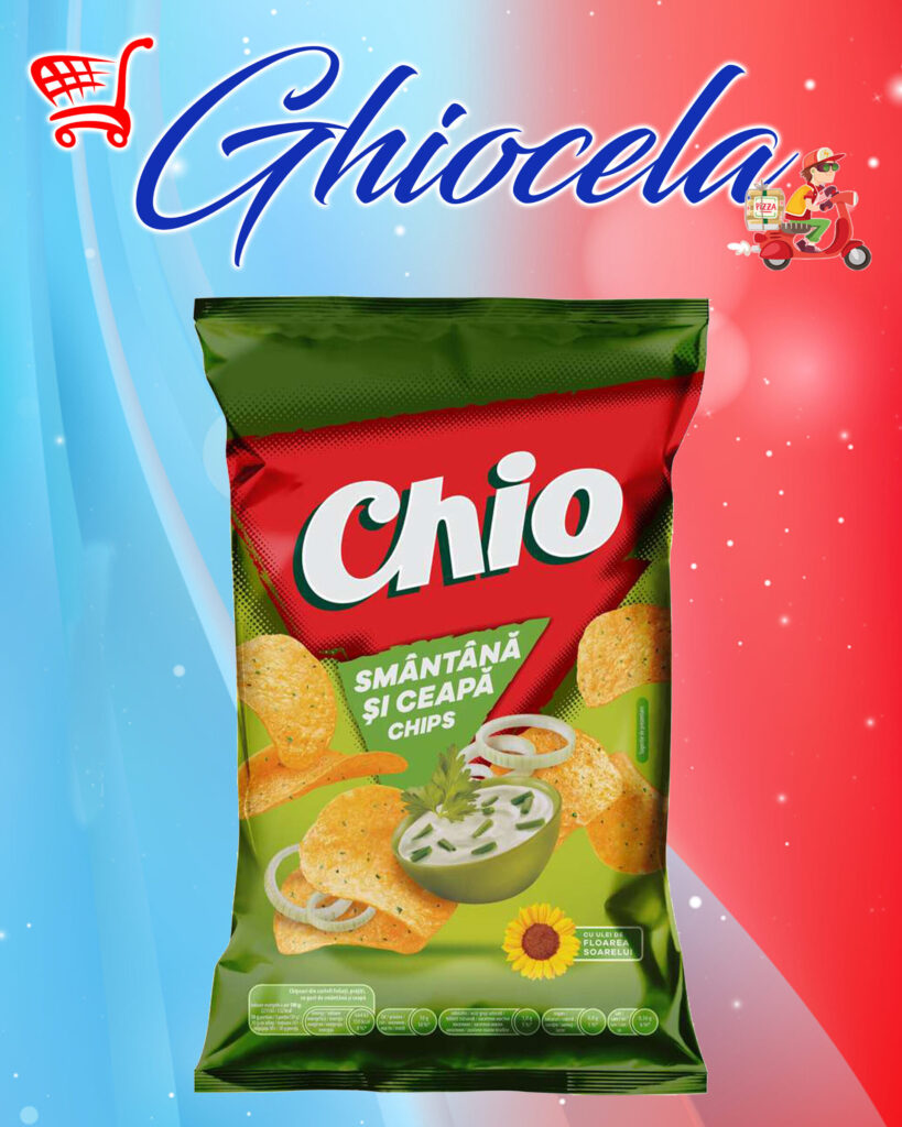 Cio Cips 140g. smantana si ceapa