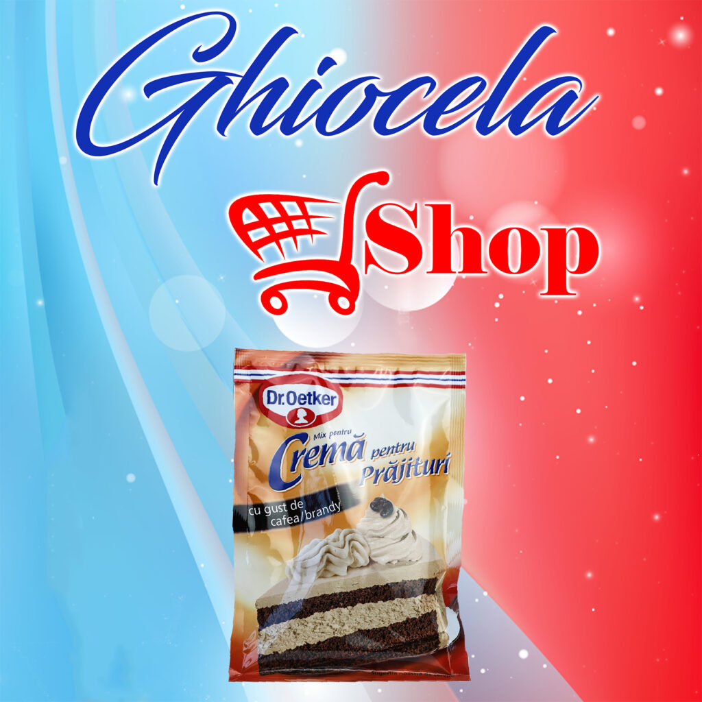 Mix Pentru Cremă Prăjituri Cu Gust De Cafea.Brandy-Dr.Oetker
