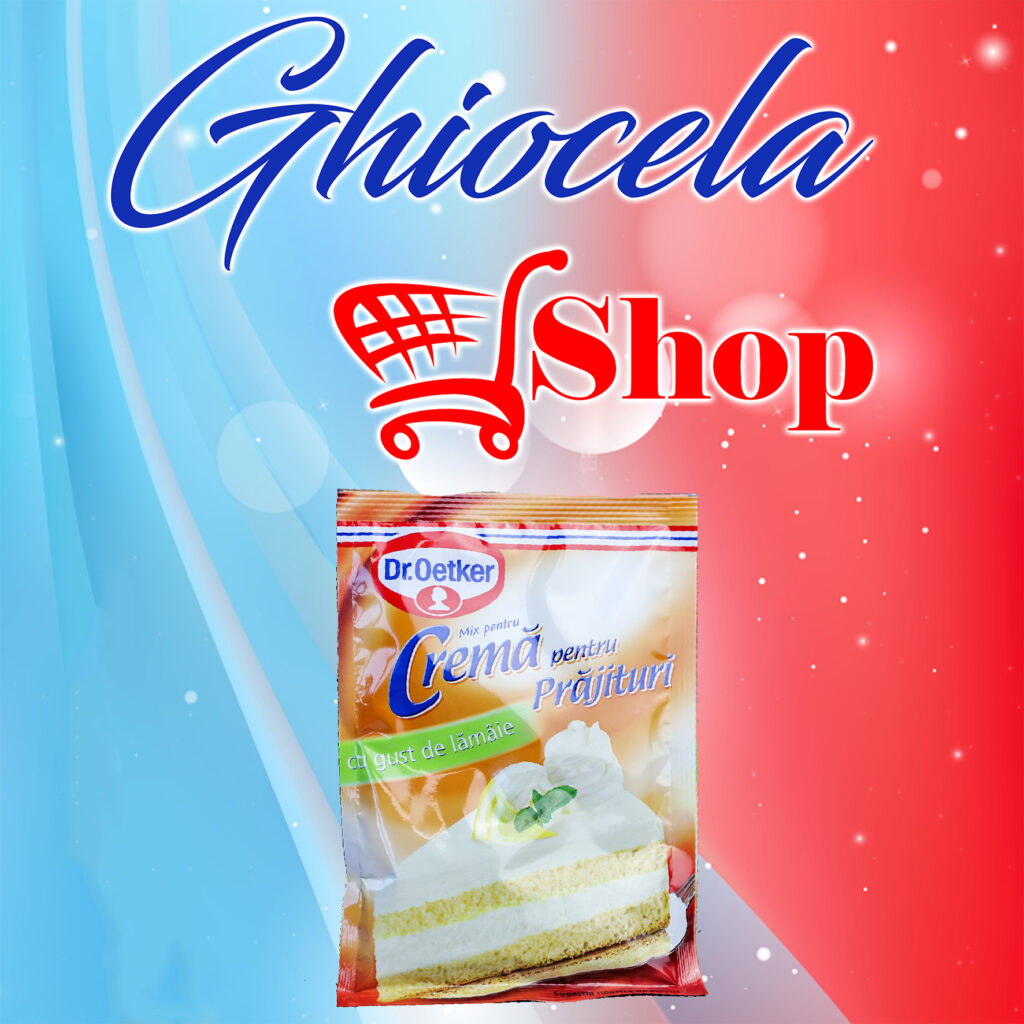 Mix Pentru Cremă Prăjituri Cu Gust De Lămâie-Dr.Oetker