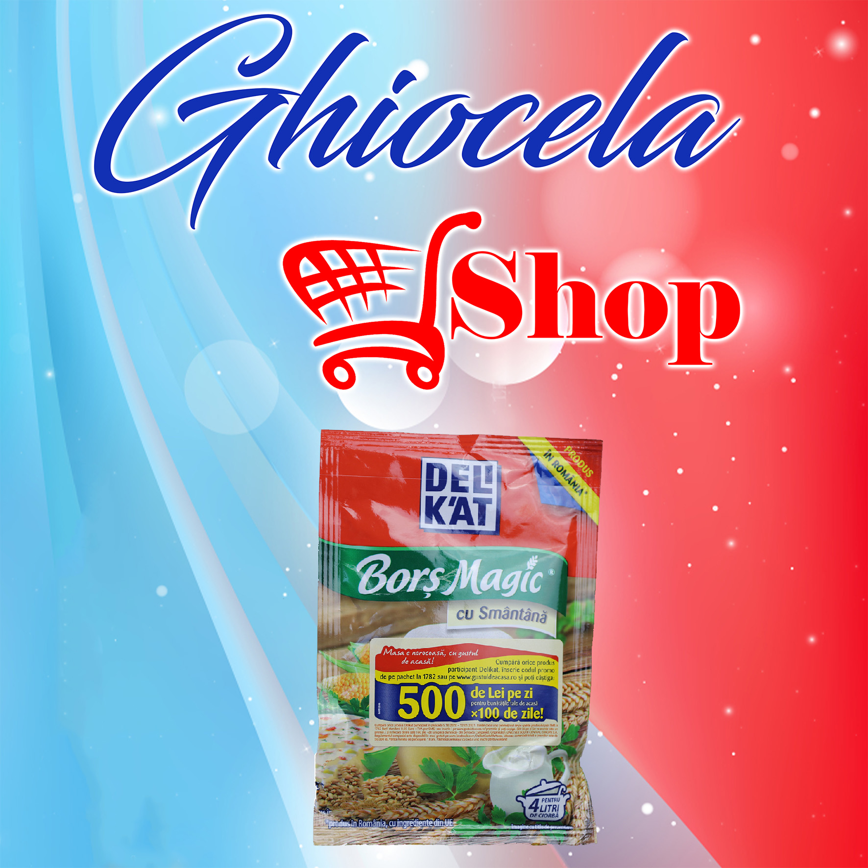 Deli Kat-Borș Magic Cu Smântână-38G