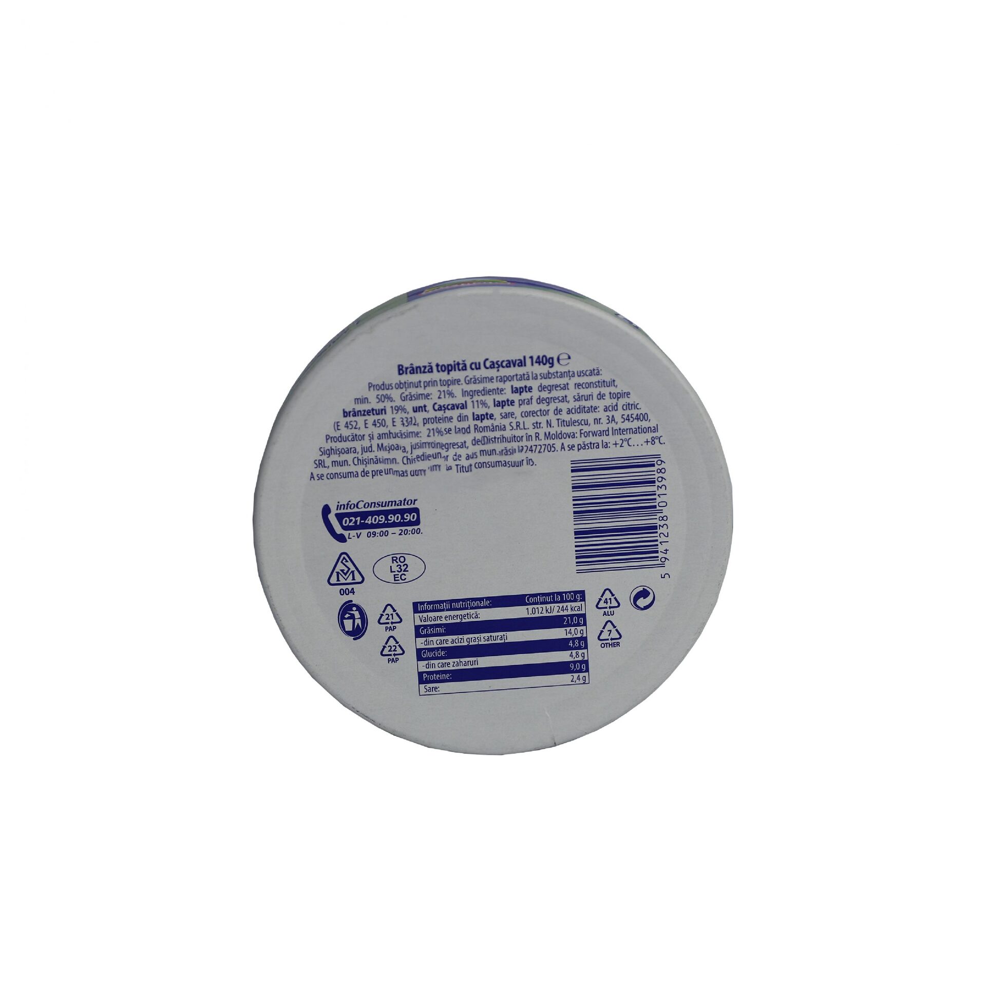 Hochland-Branza Topită Cu Cașcaval-140G - Image 2