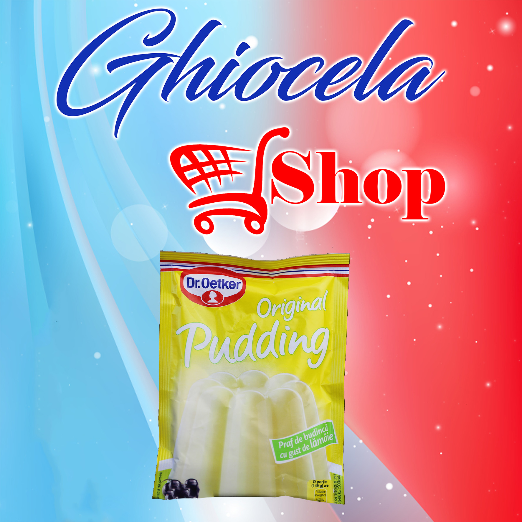Original Pudding Cu Gust De Lămâie-Dr.Oetker