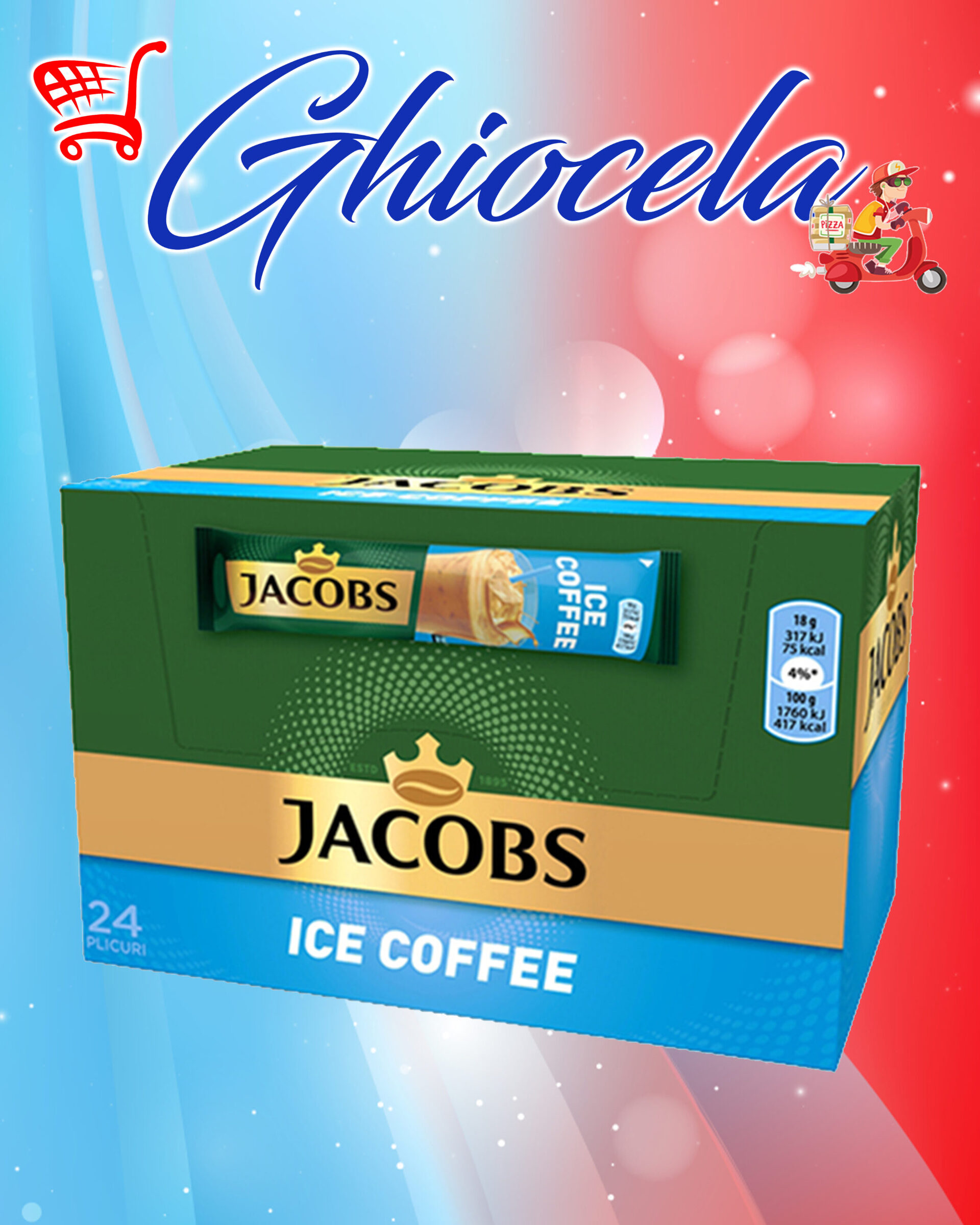 JACOBS Ice Coffee -PLIC x 17,5G.