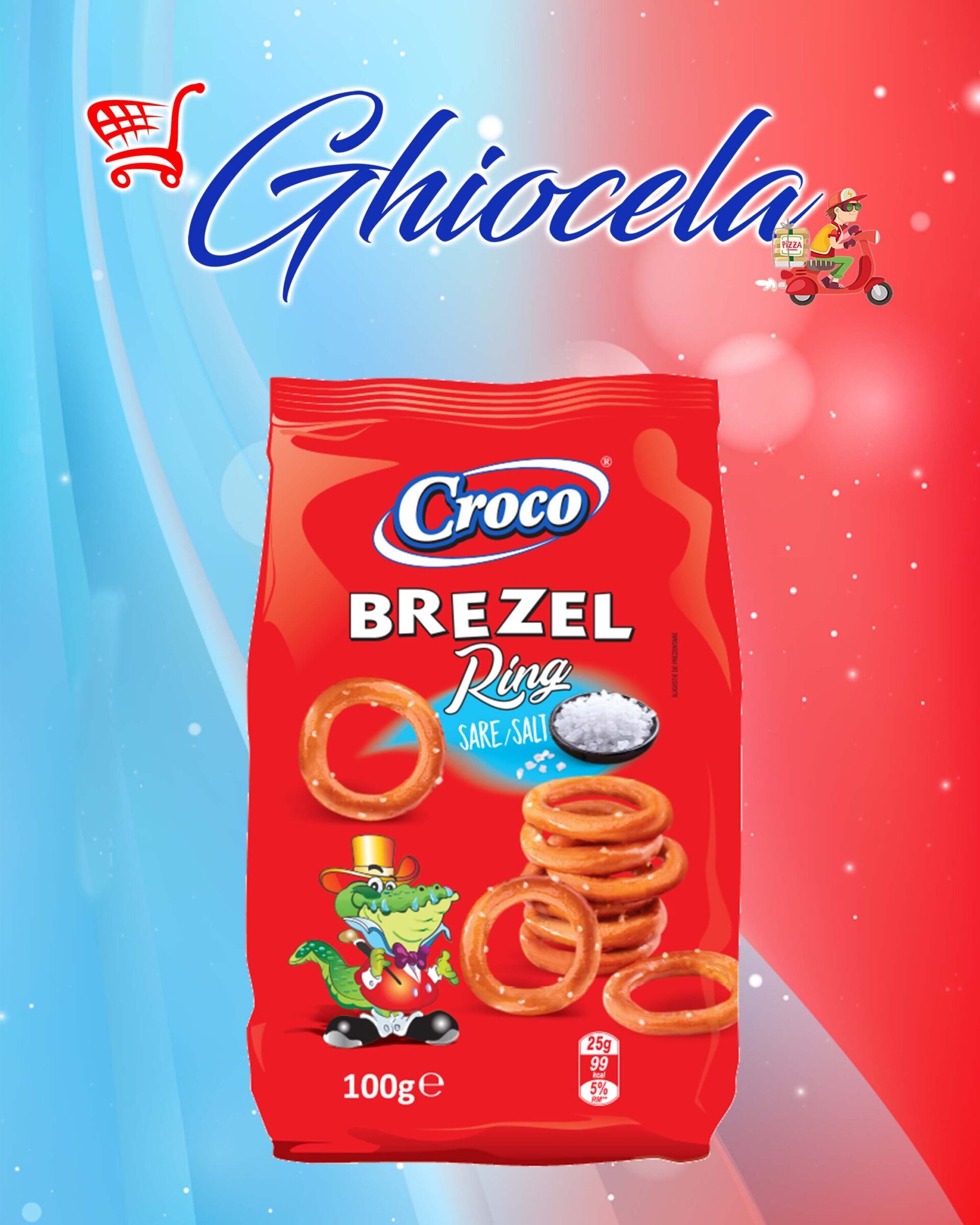 Croco Crackers Top sare 150g